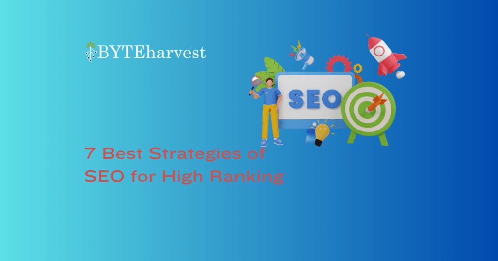 Strategies Of SEO For High Ranking