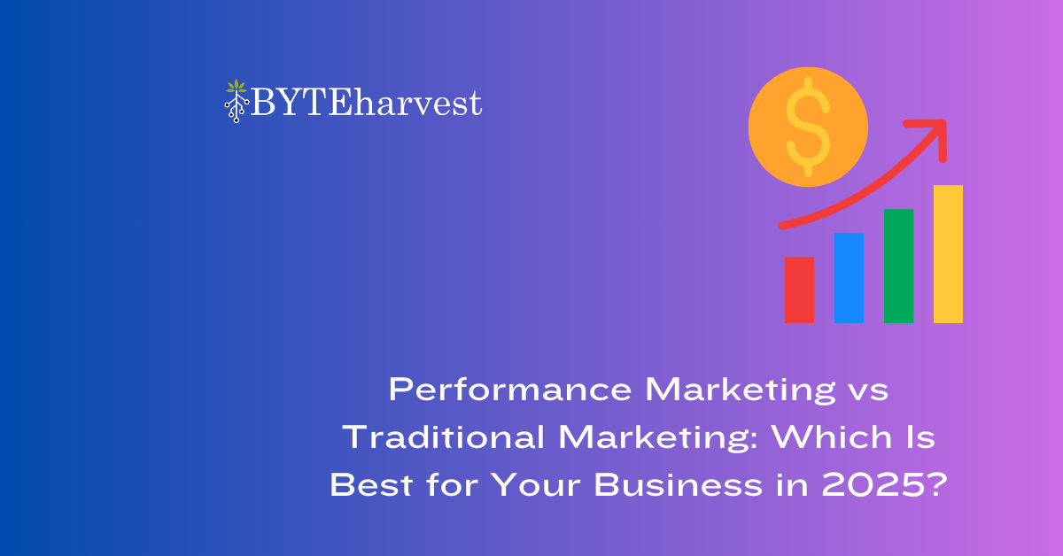 Performance marketing vs Traditional marketing